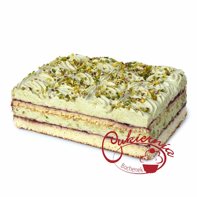 34. CIASTO PISTACJOWE