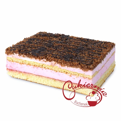 36. CIASTO MALINOWO-KOKOSOWE